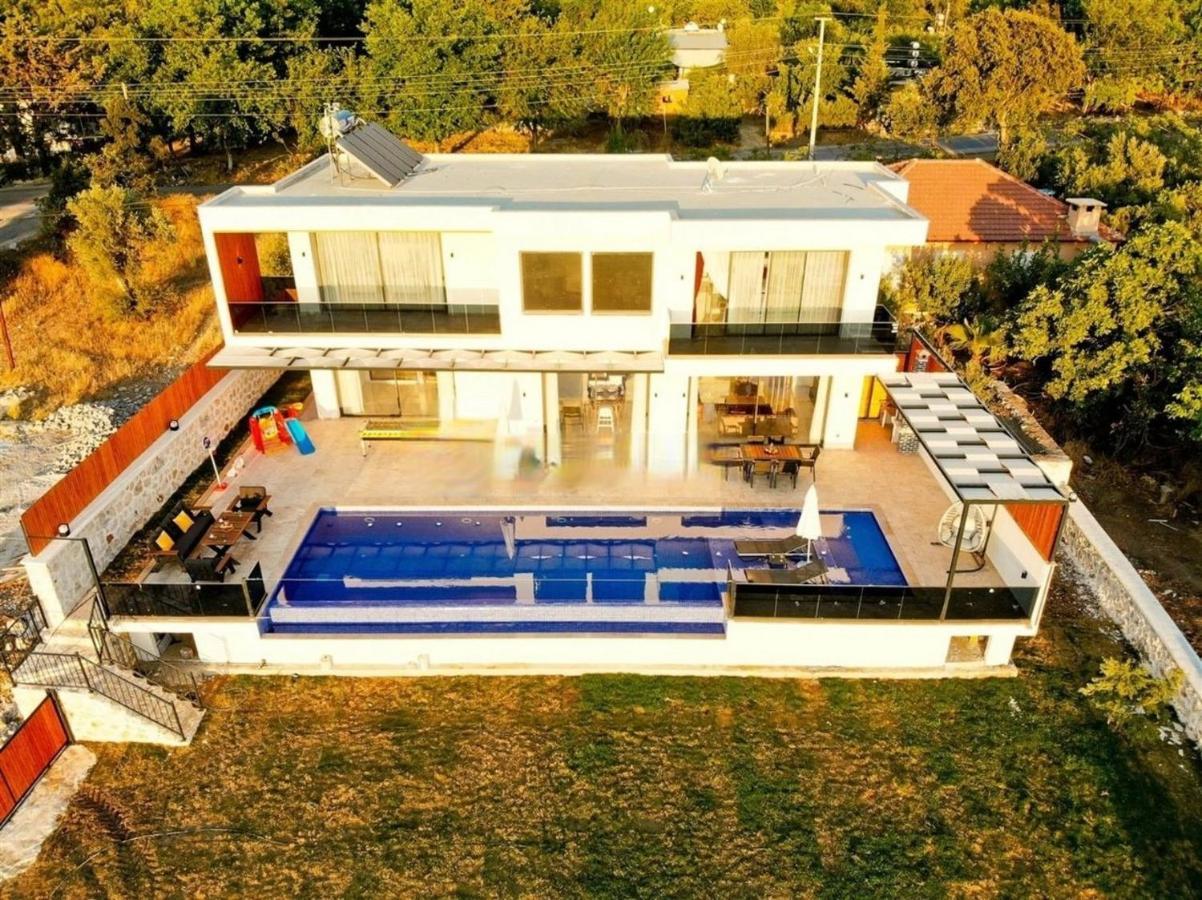 Villa Lycian-Kalkan 3 Bedroom-2 Jakuzzies-Sauna-Turkish Hamam-Huge Private Pool And Lovely Garden Kaş Extérieur photo